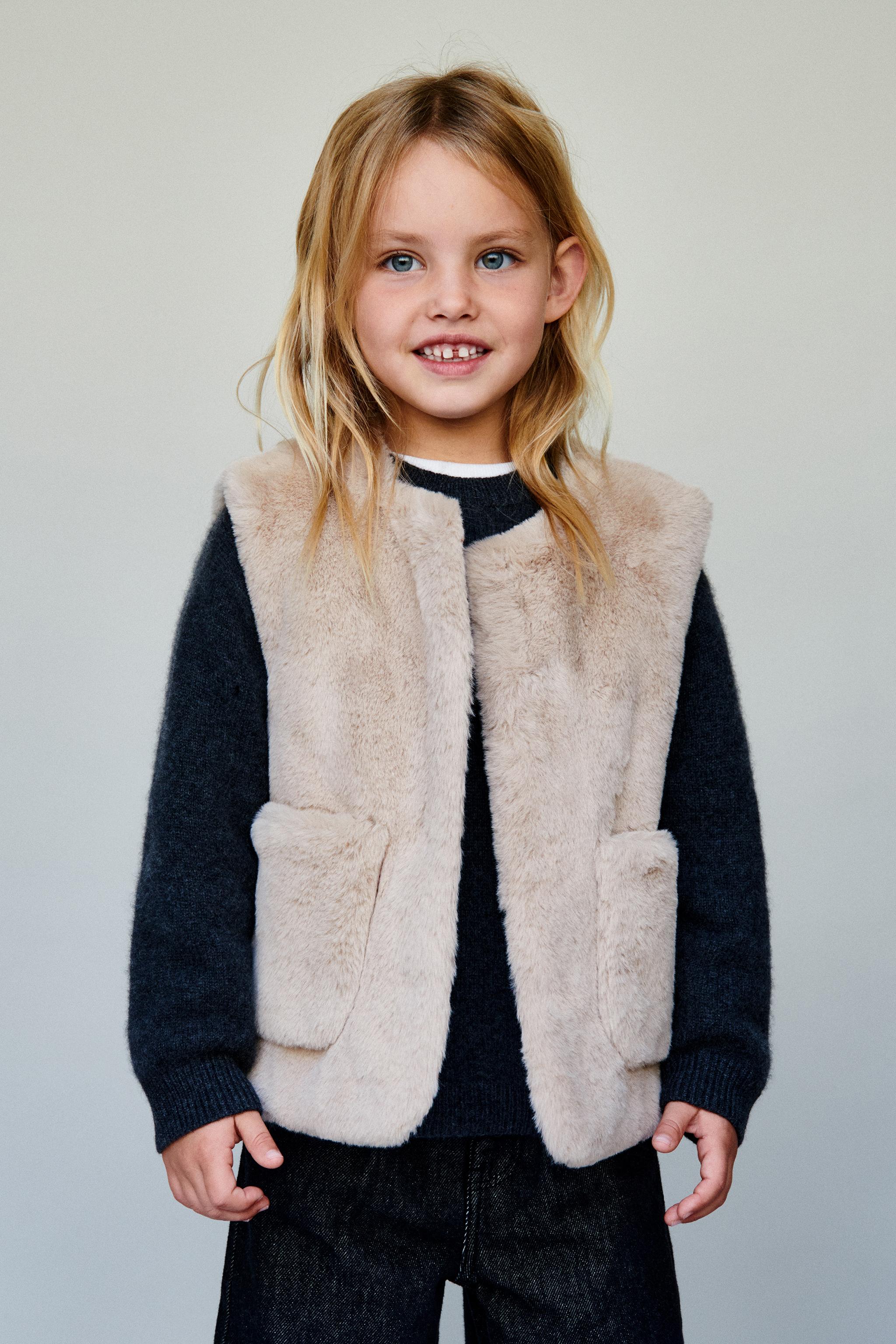 FAUX FUR VEST
